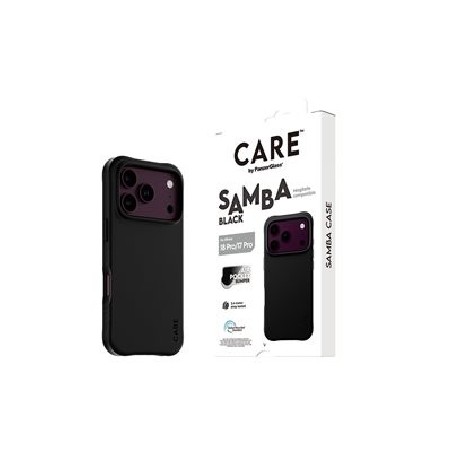PanzerGlass Care Apple iPhone 18 Pro Samba Black MagSafe