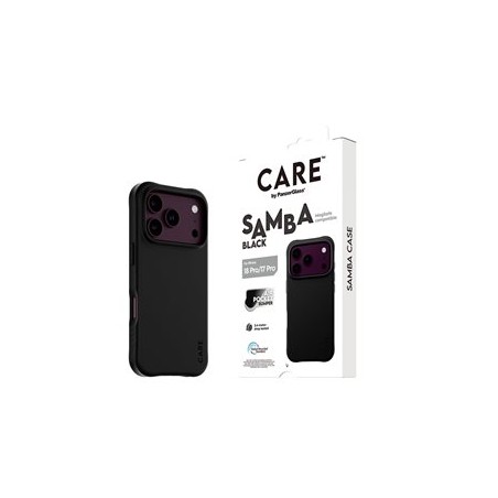 PG CARE Apple iPh 18 Pro Samba Black MagSafe