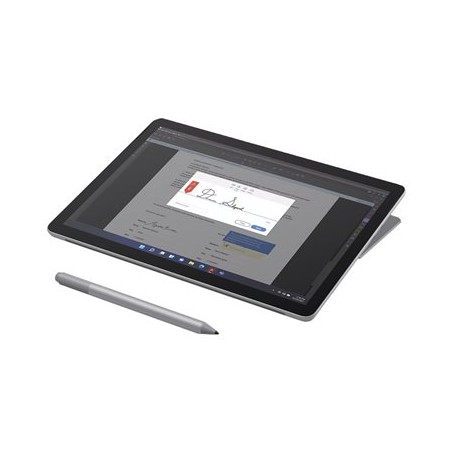 Microsoft Srfc Go 4 N200/8/128, 10.5, 1920 x 1280. Windows 11 Pro, Europe, no Powersupply, Platinum