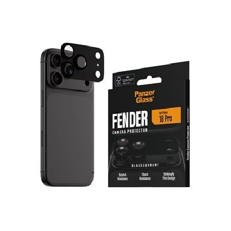 PanzerGlass Fender Apple iPhone 18 Pro černý rybíz