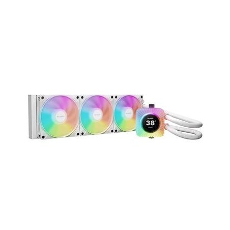 Be quiet! vodní chladič CPU Light Loop IO LCD ARGB 360mm / 3x120mm PWM fan / displej / IO ekosystém /Intel i AMD / bílý