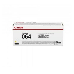 Canon originální toner 064 Y, 4931C001, yellow, 5000str., poškozený obal typ B