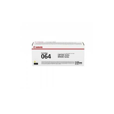 Canon originální toner 064 Y, 4931C001, yellow, 5000str., poškozený obal typ B