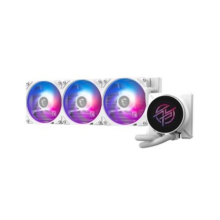 MSI vodní chladič CPU MPG CORELIQUID P22 360 WHITE/ 3x 120mm ARGB fan/ bílý
