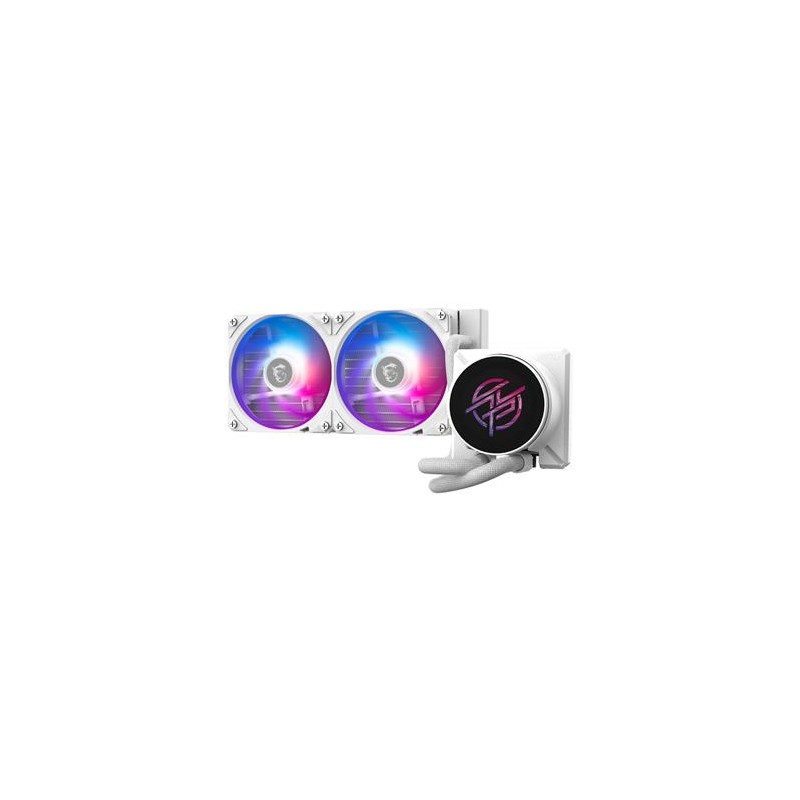 MSI vodní chladič CPU MPG CORELIQUID P22 240 WHITE/ 2x 120mm ARGB fan/ bílý
