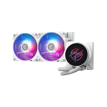 MSI vodní chladič CPU MPG CORELIQUID P22 240 WHITE/ 2x 120mm ARGB fan/ bílý