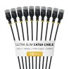 30CM ULTRA SLIM CAT6A 10 PACK/.