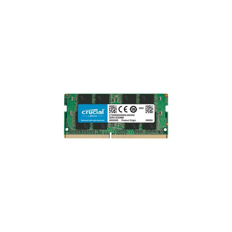 Crucial - DDR4 - modul - 8 GB - SO-DIMM 260-pin - 2400 MT/s / PC4-19200 - CL17 - 1.2 V - bez vyrovnávací paměti - bez ECC