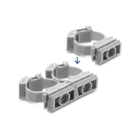 Cable Conduit Holder with locking clip