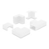 Connector for 30 x 14 mm cable duct set