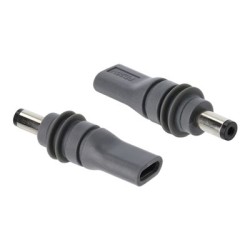 USB Type-C female to DC 5.5 x 2.1 mm Ad