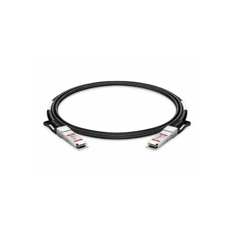 FS 3m (10ft) 40G-QSFP+ Passive Direct Attach Copper Twibax Cable Compatibile Brand CO/NV/ME