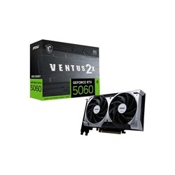 BAZAR - MSI VGA NVIDIA GeForce RTX 5060 8G VENTUS 2X OC, RTX 5060, 8GB GDDR7, 3xDP, 1xHDMI - Po opravě (Bez příšlušenstv