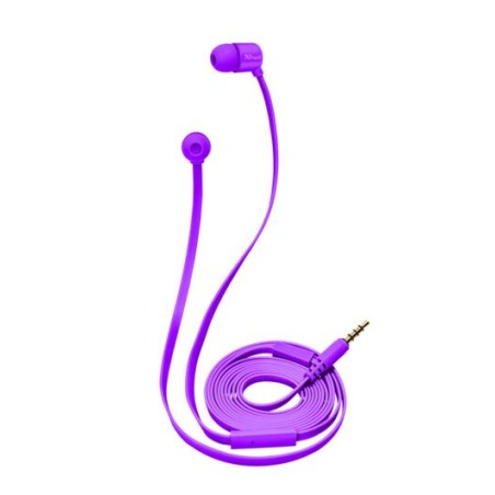 sluchátka do uší TRUST Duga In-Ear- neon purple