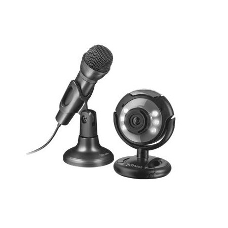 streaming set TRUST webcam + microphone