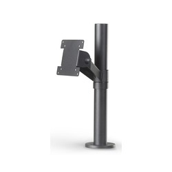 Ergonomic Solutions VESA 75/100 Pole Mount | High Tension White
