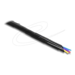 Spiral Hose 15 mm diameter 10 m black