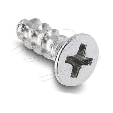 Fan Screw M4 x 10 mm 50 pcs silver