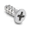 Fan Screw M4 x 10 mm 50 pcs silver