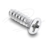 Fan Screw M3 x 10 mm 50 pcs silver