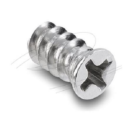 Fan Screw M5 x 10 mm 50 pcs silver