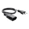 Euro Plug Extension CEE7/16 male to fema
