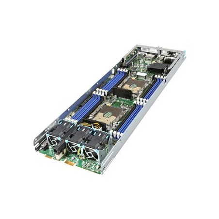 Intel Compute Module HNS2600BPS24R - Server - list - 2-směrný - bez CPU až - RAM 0 GB - bez HDD - AST2500 - Gigabit Ethernet