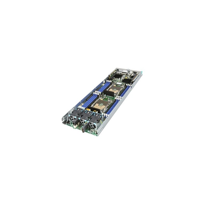 Intel Compute Module HNS2600BPSR - Server - list - 2-směrný - bez CPU až - RAM 0 GB - bez HDD - Gigabit Ethernet, 10 Gigabit