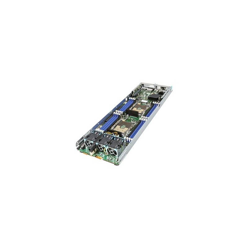 Intel Compute Module HNS2600BPB24R - Server - list - 2-směrný - bez CPU až - RAM 0 GB - bez HDD - Gigabit Ethernet, 10 Gigabit