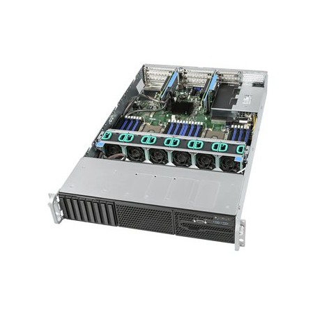 Intel Server System R2208WF0ZSR - Server - instalovatelný do racku 2U - 2-směrný - bez CPU - RAM 0 GB - SATA - vyměnitelný za