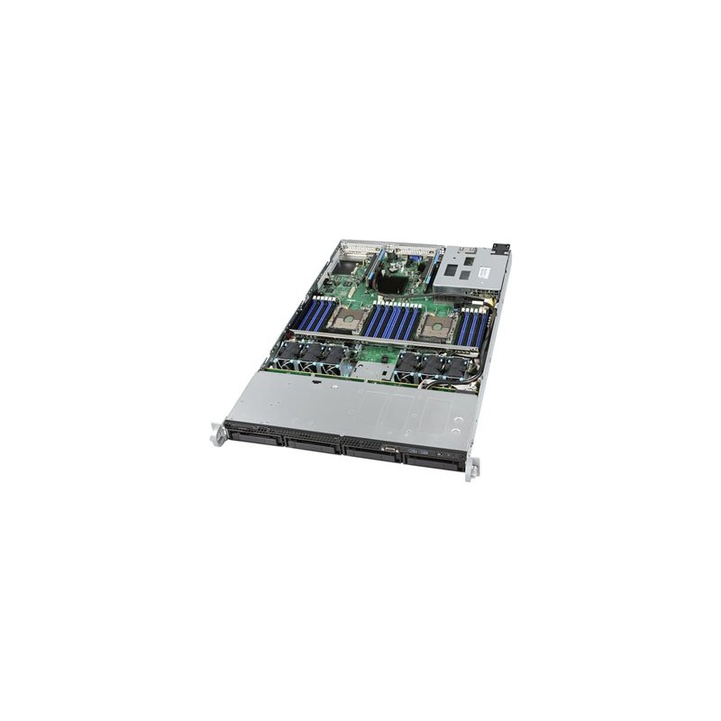 Intel Server System R1304WFTYSR - Server - instalovatelný do racku 1U - 2-směrný - bez CPU - RAM 0 GB - SATA - vyměnitelný za