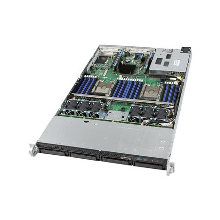 Intel Server System R1304WFTYSR - Server - instalovatelný do racku 1U - 2-směrný - bez CPU - RAM 0 GB - SATA - vyměnitelný za