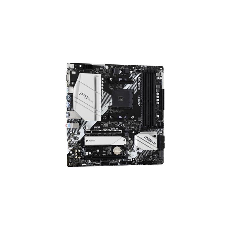 OPRAVENÉ - ASRock B550M Pro4 / AM4 / 4x DDR4 DIMM / VGA / HDMI / DP / 2x M.2 / USB-C / mATX