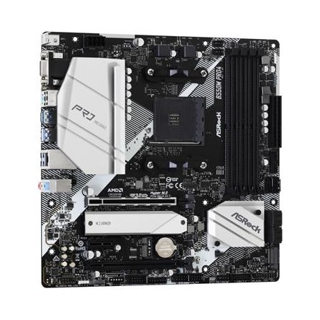 OPRAVENÉ - ASRock B550M Pro4 / AM4 / 4x DDR4 DIMM / VGA / HDMI / DP / 2x M.2 / USB-C / mATX