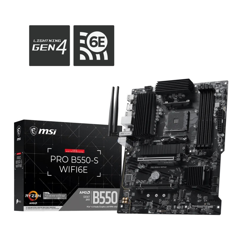 MSI Pro B550-S WIFI6E