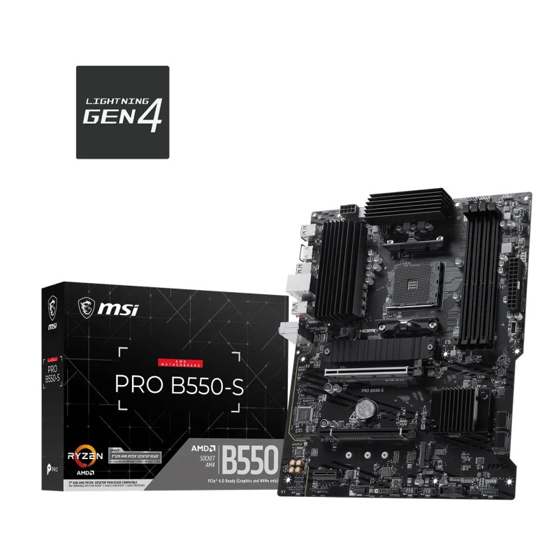 MSI Pro B550-S/AM4/ATX