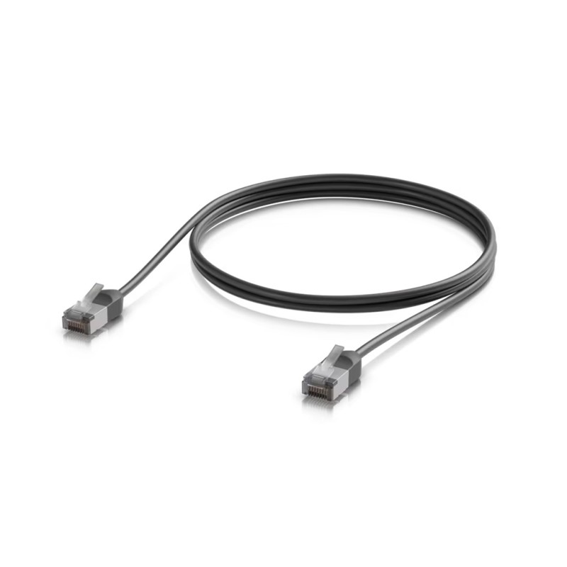 Ubiquiti UACC-Cable-Patch-Outdoor-C6A-1M-BK, UniFi Premium Patch Cable Outdoor, 1m, černá