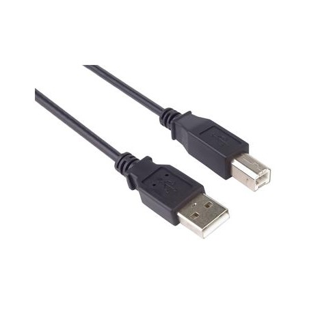 PREMIUMCORD Kabel USB 2.0 A-B propojovací 2m, barva černá