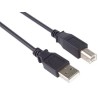 PREMIUMCORD Kabel USB 2.0 A-B propojovací 2m, barva černá