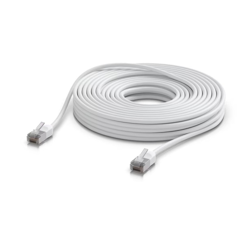 Ubiquiti UACC-Cable-Patch-Outdoor-C6A-15M-W, UniFi Premium Patch Cable Outdoor, 15m, bílá