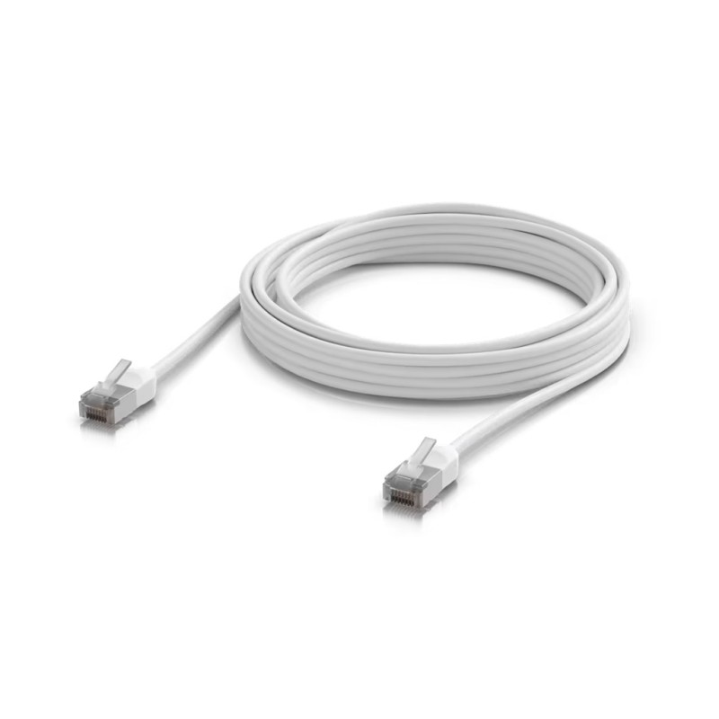 Ubiquiti UACC-Cable-Patch-Outdoor-C6A-5M-W, UniFi Premium Patch Cable Outdoor, 5m, bílá
