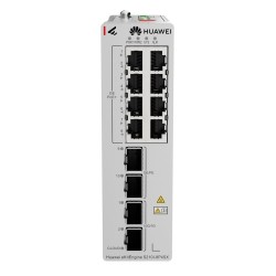 Huawei S210I-8P4SX průmyslový Switch 8G PoE+, 2SFP, 2SFP+, L2 Managed, DIN, Fanless