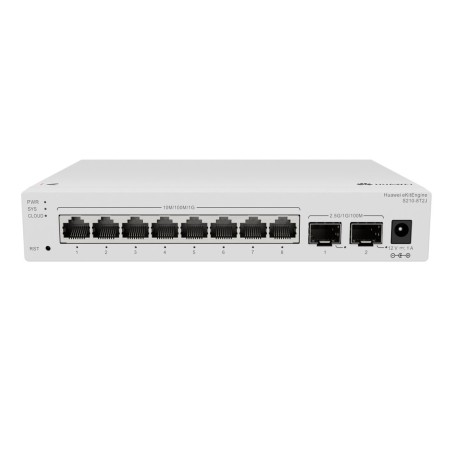 Huawei S210-8T2J Switch 8G, 2x 2.5G SFP, L2 Managed, Fanless, Desktop