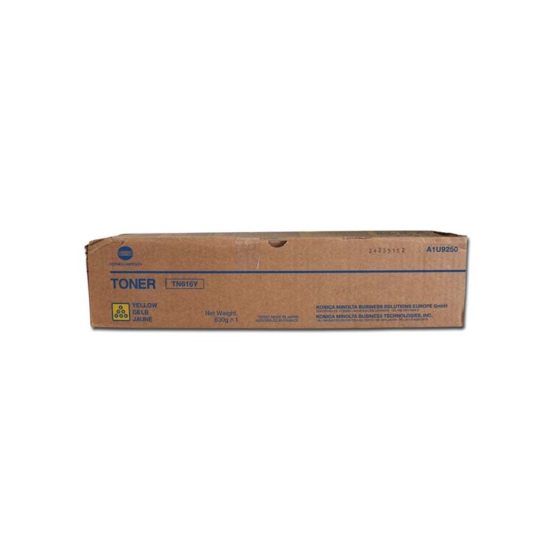 Konica Minolta originální toner A1U9253,A1U9250, TN616Y, yellow, 31000str.