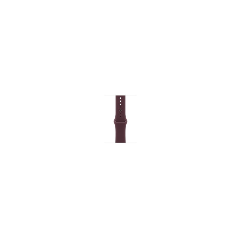 Watch Acc/46/Burgundy Sport Band - S/M
