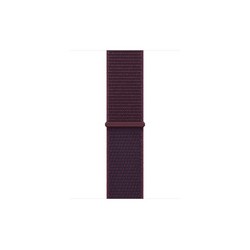 Watch Acc/40/Burgundy Sport Loop