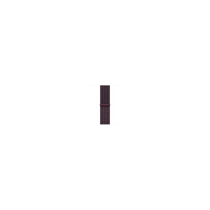 Watch Acc/42/Burgundy Plaid Sport Loop
