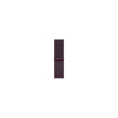 Watch Acc/42/Burgundy Plaid Sport Loop