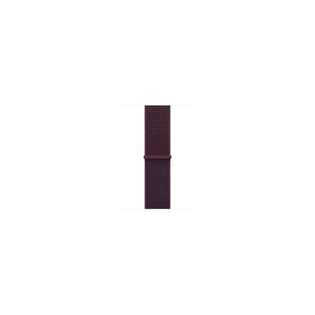 Watch Acc/42/Burgundy Sport Loop