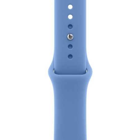 Watch Acc/40/Wildfl.Blue Sport Band - S/M